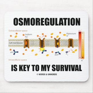 Osmoregulation Is Key To My Survival mousepad