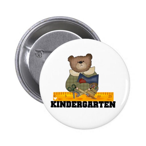 Oso con guardería de la regla pin