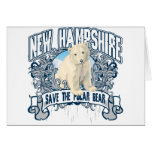 Oso polar New Hampshire Tarjetas