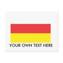 Ossettia-Alania Flag Postcards