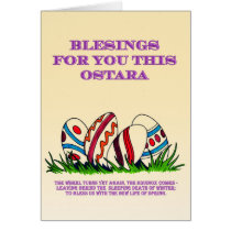 Ostara Blessings for you: Card