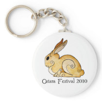 Ostara Bunny1 Keychains