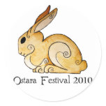 Ostara Bunny1 Stickers