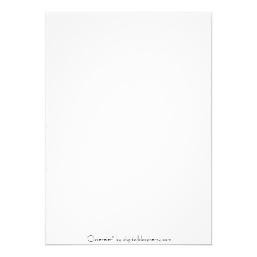 Ostereier (Easter) Invitation