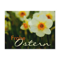 Osterglocken • Oster-Postkarte postcards by SabineStGreetings Osterglocken • Oster-Postkarte postcards