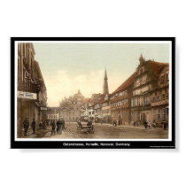 Osterstrasse, Hamelin, Hanover, Germany posters