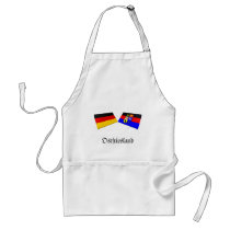 Ostfriesland, Germany Flag Tiles Aprons