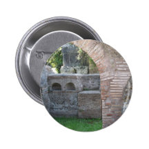 Ostia Antica  - Harbour City of Ancient Rome Pinback Buttons