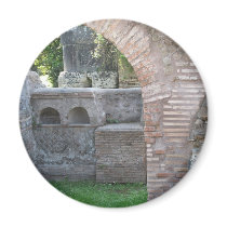Ostia Antica - Harbour City of Ancient Rome magnets by gothicarts Ostia Antica - Harbour City of Ancient Rome magnets