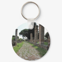 Ostia - Harbour City of Ancient Rome keychains by gothicarts Ostia - Harbour City of Ancient Rome keychains