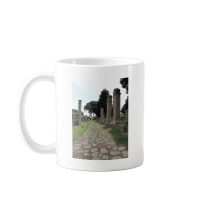 Ostia - Harbour City of Ancient Rome Mugs by gothicarts