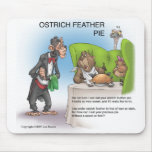 Ostrich Feather Pie Mouse Mats