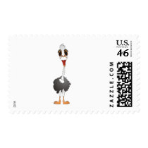 Ostrich postage