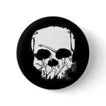 Ostrich Skull Illusion Pins