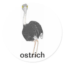 Ostrich Stickers