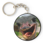 Ostrich What's Up Keychain keychain