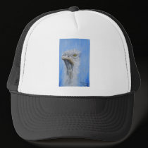 "Ostrich With An Attitude" Hat hats