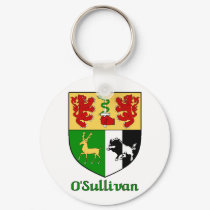 O'Sullivan Family Shield Keychain