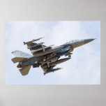 OT AF 98 005 F-16C Fighting Falcon On Approach Posters