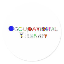 OT at Work Stickers
