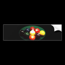 OTC Billiard Designs bumper stickers