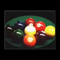 OTC Billiard Designs postcards
