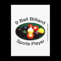 OTC Billiard Designs postcards