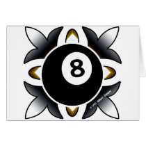 OTC Billiards 8 Ball Deco cards by otcbilliards OTC Billiards 8 Ball Deco cards