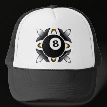 OTC Billiards 8 Ball Deco hats