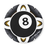 OTC Billiards 8 Ball Deco Refrigerator Magnets