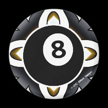 OTC Billiards 8 Ball Deco magnets