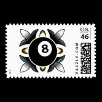 OTC Billiards 8 Ball Deco postage