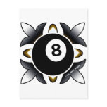 OTC Billiards 8 Ball Deco Postcards