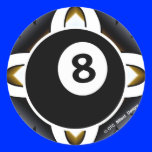 OTC Billiards 8 Ball Deco Sticker