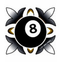 OTC Billiards 8 Ball Deco t-shirts