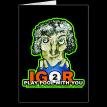 OTC Billiards Halloween Party Invitations cards