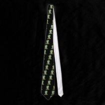 OTC Billiards Igor Black Halloween Men's Tie ties