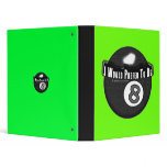 OTC Billiards School Notebook Subject Binder