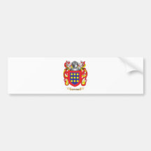 Otero Coat of Arms (Family Crest) Bumper Sticker