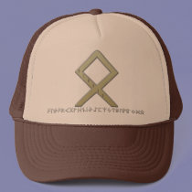 Othala Rune gold hats