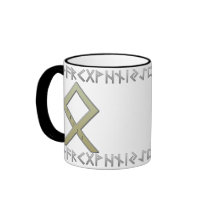 Othala Rune gold Mugs