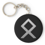 Othala Rune grey Keychains