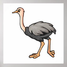 Othello Ostrich Posters