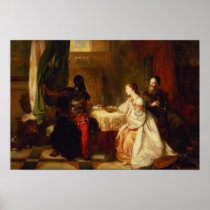 Othello Relating His Adventures to Desdemona Posters