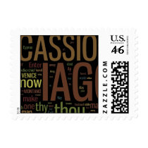 Othello Word Mosaic Stamps