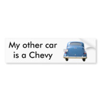 Other Car is a Chevy Bumpersticker