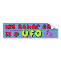 Other Car UFO bumper stickers by bumper2bumper Other Car UFO bumper stickers