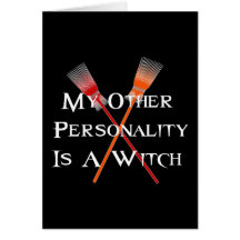Other Personality Witch Greeting Card