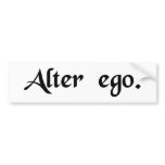 Other Self Bumper Stickers