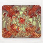 Other worlds Abstract art graphic mousepad